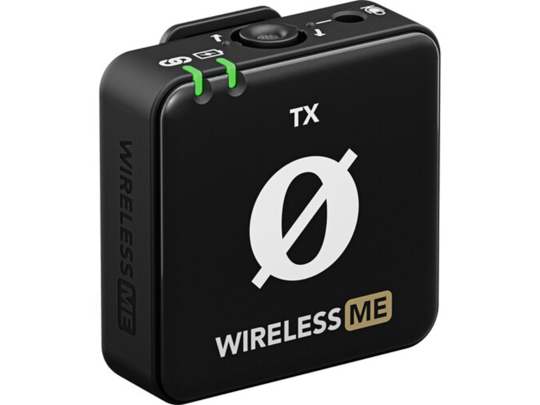 نظام الميكروفون اللاسلكي الرقمي المدمج RODE Wireless ME (أسود) نظام الميكروفون اللاسلكي الرقمي المدمج RODE Wireless ME (أسود)